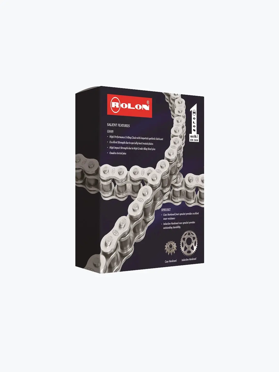 Rolon Chain Sprocket Kit Himalayan 251 Silver 1