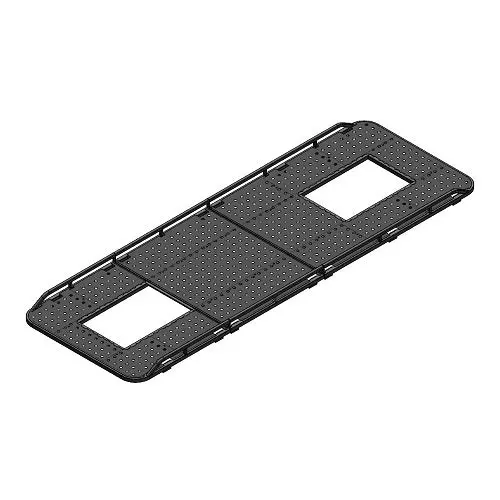 170 Roof Rack W/2 Vents And Full Center Panel 1