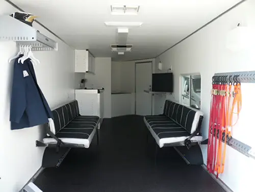 20Ft V Nose Motorsports Trailer 1