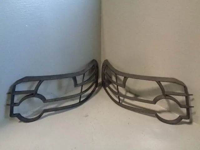 Freelander 1 Headlight Guards Pair Set Vub501390 Land Rover 2004 To 2006 1