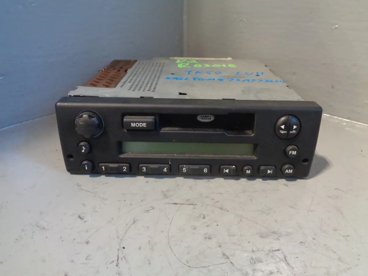 Discovery 2 Stereo Head Unit Radio Cassette Player Xqd000050pma R03015 1
