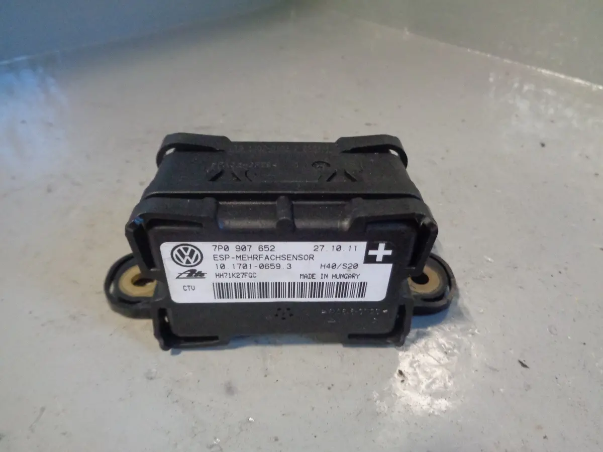 Porsche Cayenne 958 92A Yaw Rate Sensor 7P0 907 652 2011 To 2018 1