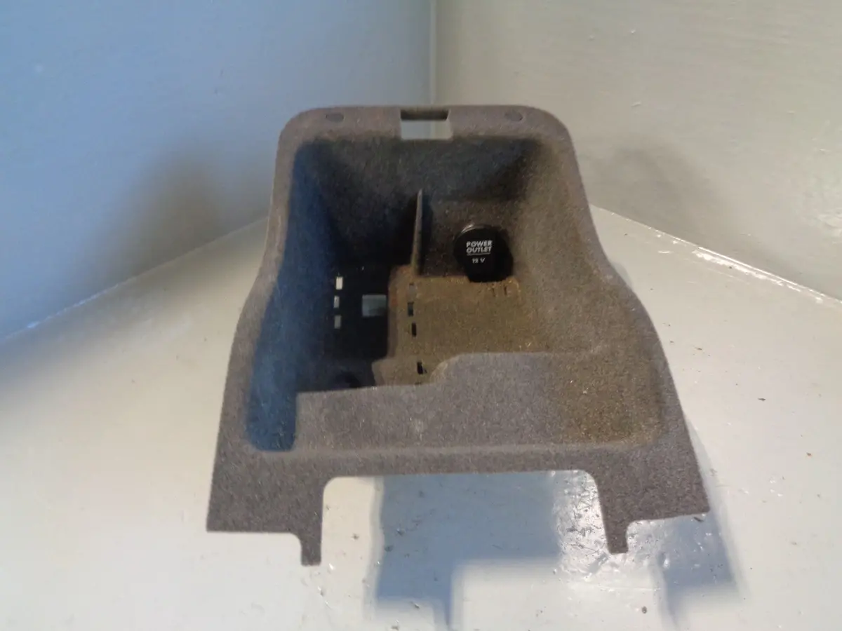 Porsche Cayenne Centre Console Storage Box Trim 12V Socket 7P5 857 232 A 1