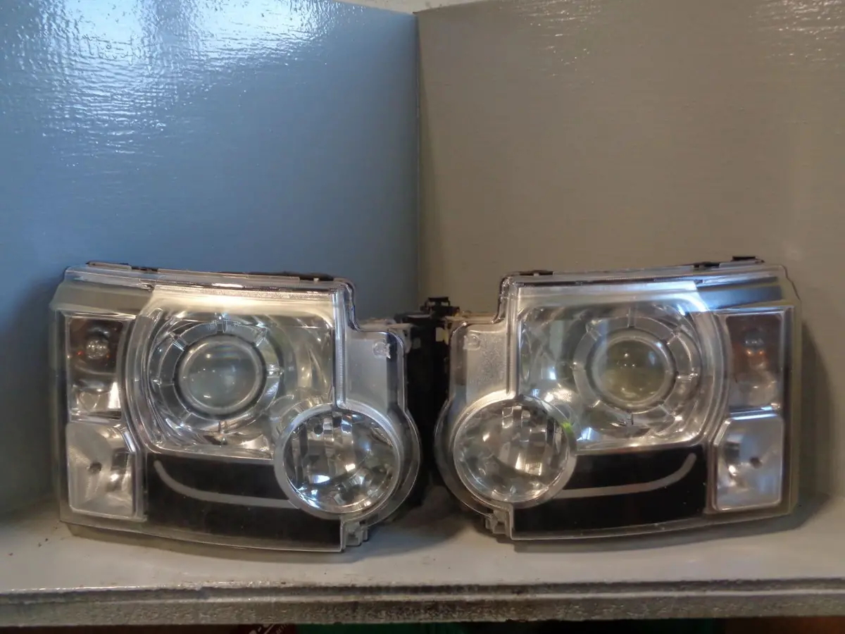Discovery 3 Headlights Xenon Pair Xbc500042 Xbc500052 Land Rover L22114 1
