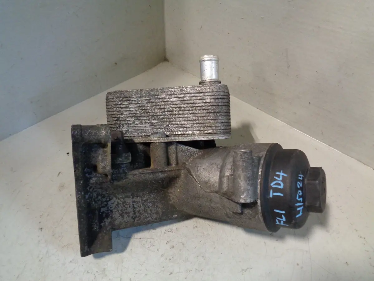 Freelander 1 Oil Filter Housing And Cooler 2.0 Td4 Land Rover 2001 To 2006 1