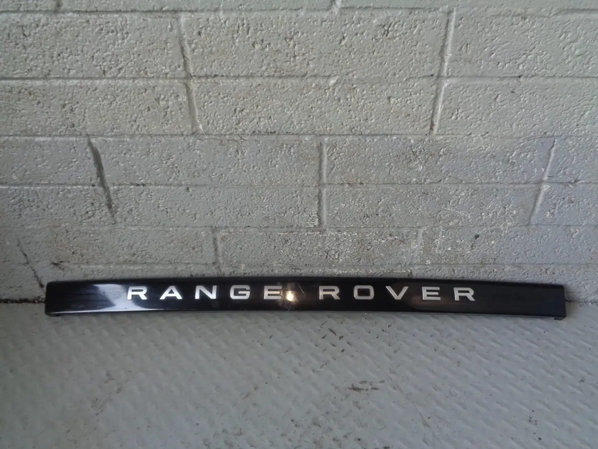 Range Rover Sport Tailgate Lower Trim Panel In Santorini Black L320 2009 To 2013 1