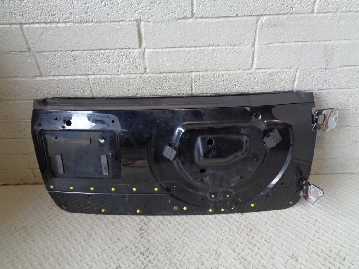 Freelander 1 Lower Tailgate Boot Back Door Java Black Land Rover 1998 To 2006 1
