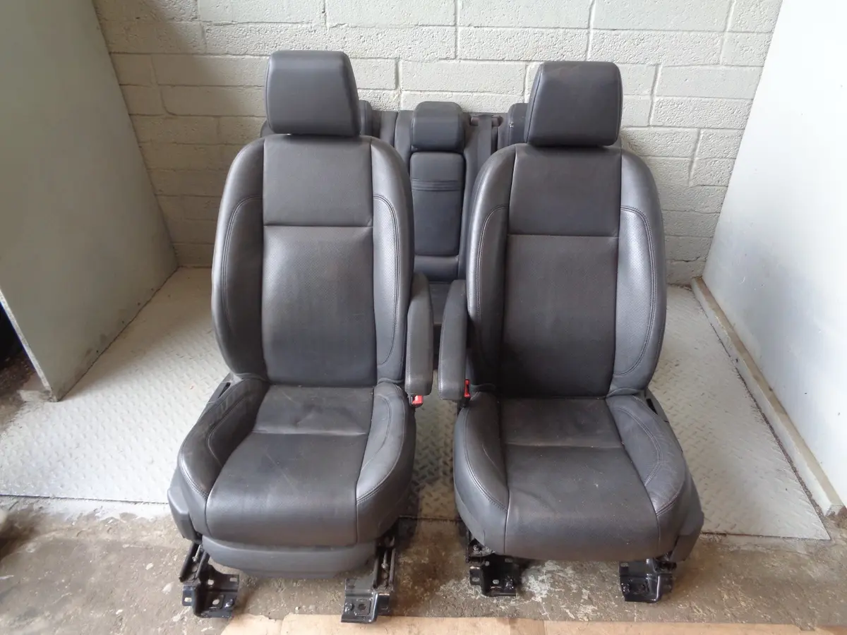 Freelander 2 Seats Set Of Electric Leather Black Land Rover 2006 To 2011 R25035 1