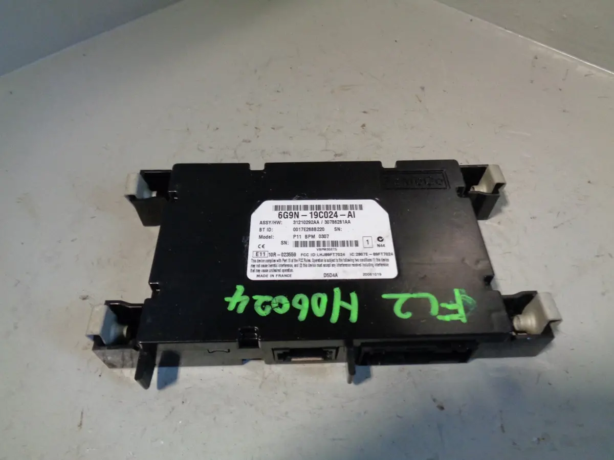 Freelander 2 Bluetooth Phone Control Module 6G9n-19C024-Ai Land Rover 1