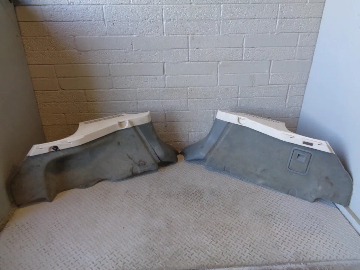 Range Rover Sport Boot Trim Panels Interior Pair Aspen And Ivory 2005 To 2013 1