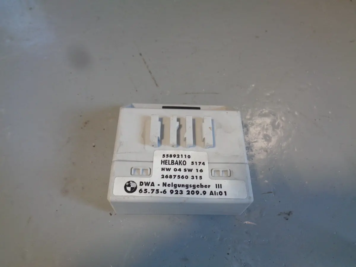 Range Rover L322 Tilt Sensor Alarm Inclination Ecu 65.75-6 923 209.9 1