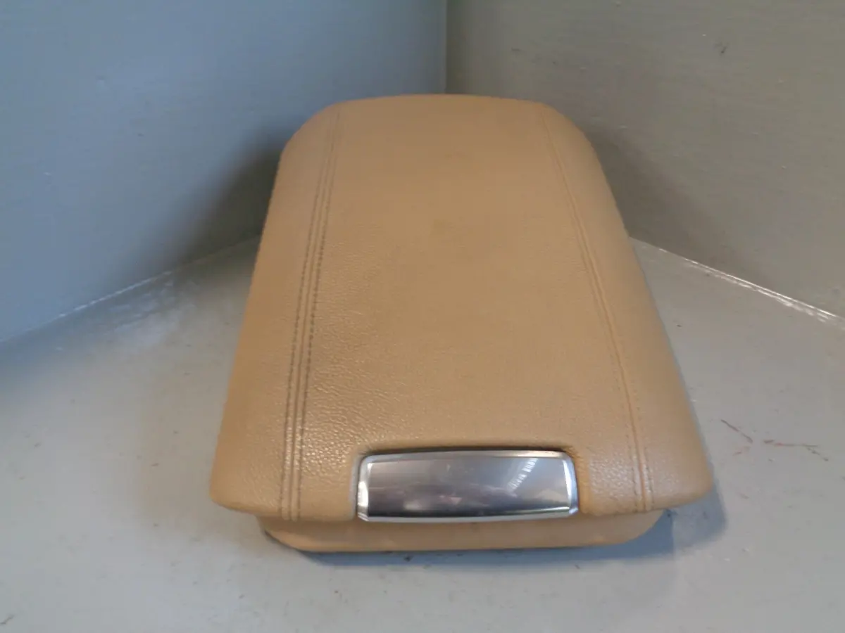 Porsche Cayenne 958.1 92A Centre Console Arm Rest In Beige 2011 To 2014 1