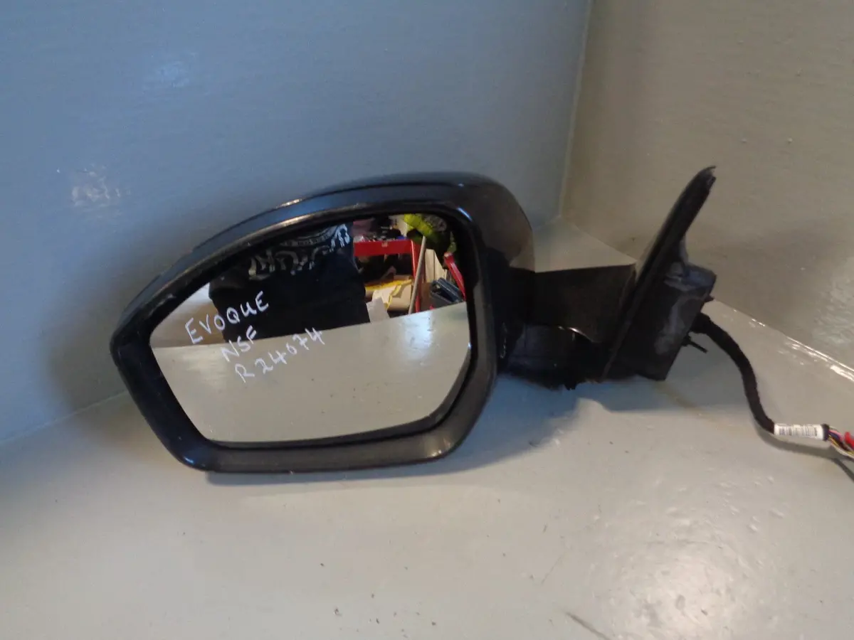 Range Rover Evoque Door Mirror Near Side Left Power Fold Black 2011 To 2018 1