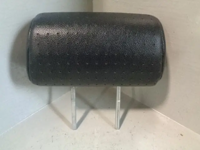 Freelander 1 Headrest Rear Black Leather Land Rover 2004 To 2006 1