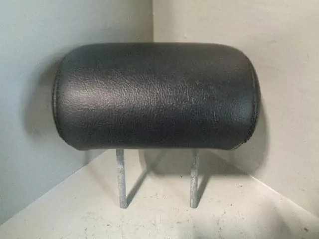 Freelander 1 Headrest Centre Rear Black Leather Land Rover 2004 To 2006 1