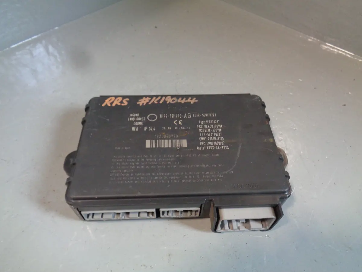 Range Rover Sport Body Control Module Keyless Ah22-19H440-Ag 2009 To 2013 1
