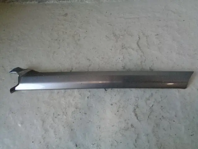 Discovery 3 A Pillar Trim Cover External Off Side Stornoway Grey Land Rover 1