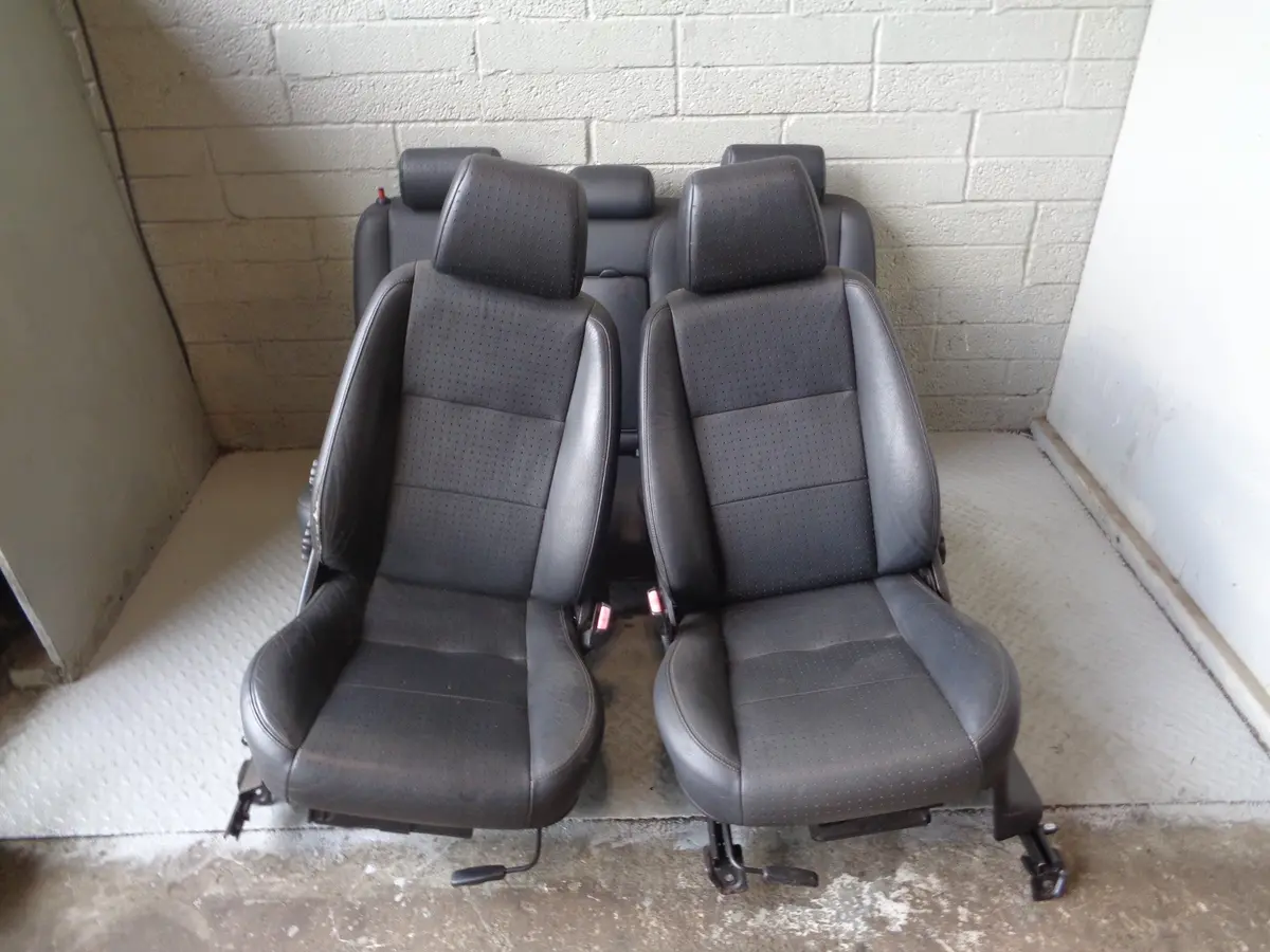 Freelander 1 Hse Seats Full Set Of Leather Black Manual Adjust Land Rover R30055 1