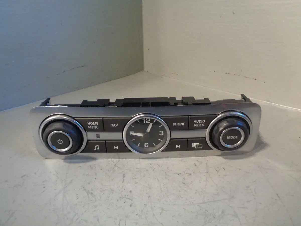Range Rover Sport Radio Stereo Control Panel And Clock Ch32-18C858-Ab 1