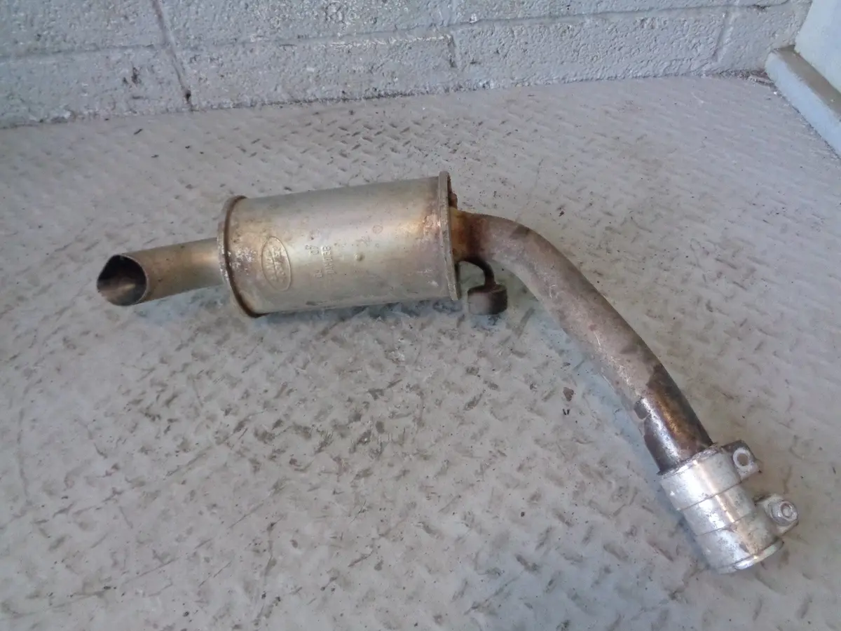 Discovery 3 Exhaust Back Box Tail Pipe Silencer Off Side 2.7 Tdv6 Land Rover 1
