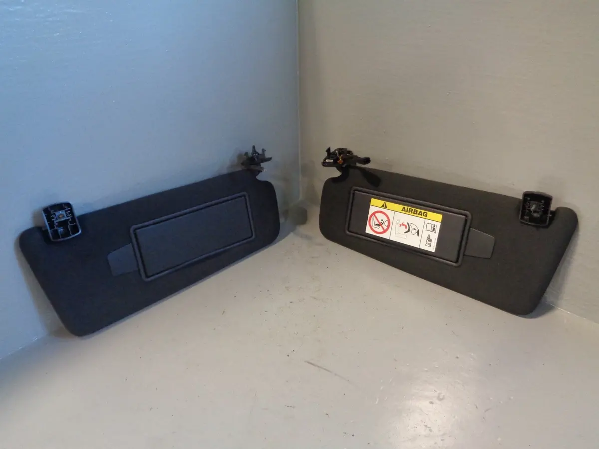 Range Rover Evoque Sun Visors Illuminated Pair Of In Black L538 2011 To 2018 1