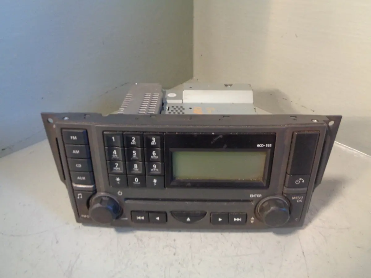 Radio Stereo Head Unit Vux500500 Range Rover Sport L320 Spares Or Repairs B05083 1