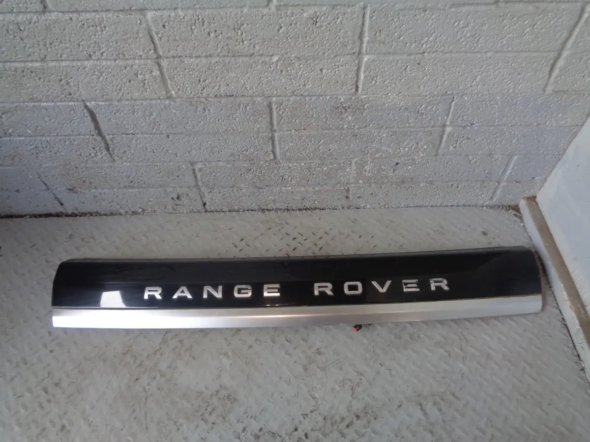 Range Rover Sport Tailgate Trim Autobiography Santorini Black L320 2011 To 2013 1