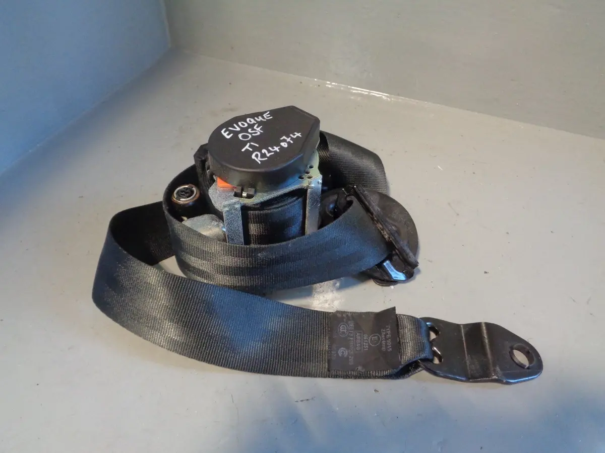 Range Rover Evoque Seat Belt Off Side Front In Black L538 2011 To 2018 5 Door 1