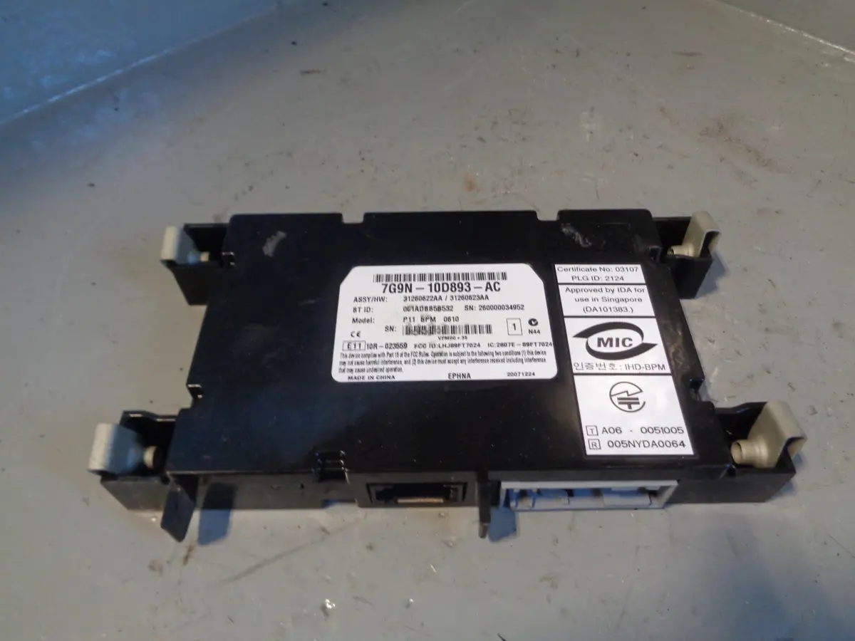 Freelander 2 Bluetooth Telephone Control Module 7G9n-10D893-Ac Land Rover 1