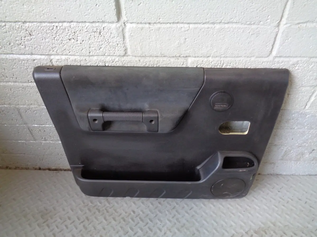 Discovery 2 Door Cards Set Of X 4 Black Land Rover 2002 To 2004 Facelift R19064 2