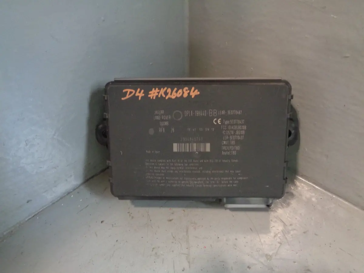 Discovery 4 Keyless Control Module Dpla-19H440-Bb Land Rover 2009 To 2013 1