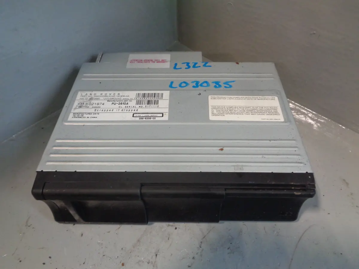 Range Rover L322 Cd Multi Changer Xqe500560 Clarion 2005 To 2013 No Magazine 1
