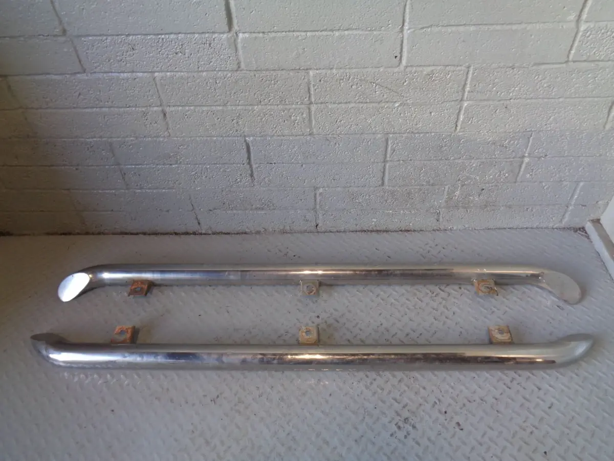 Discovery 3 Side Steps Pair Of Chrome Silver Land Rover 2004 To 2009 K19094 1