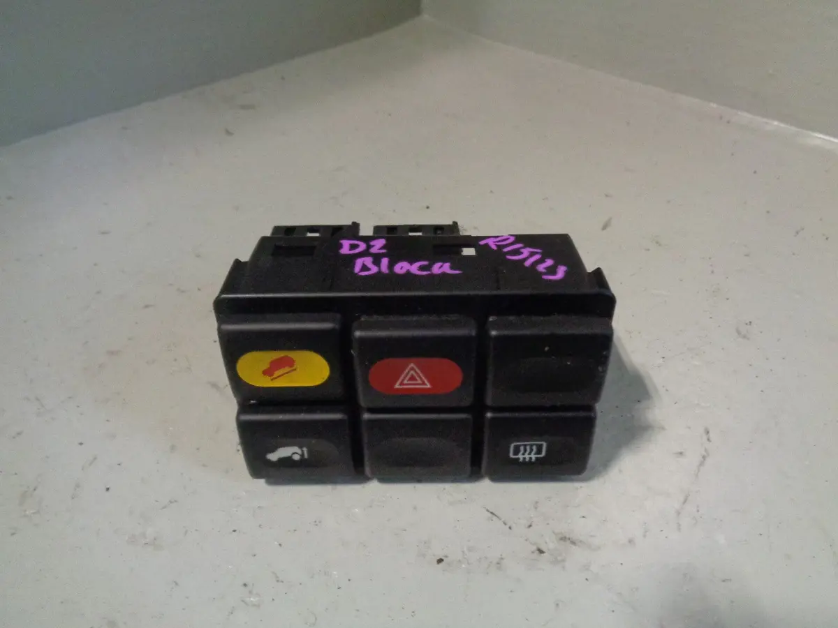Discovery 2 Switch Pack Dash Black Hazard Screen Hdc Land Rover 2002 To 2004 1