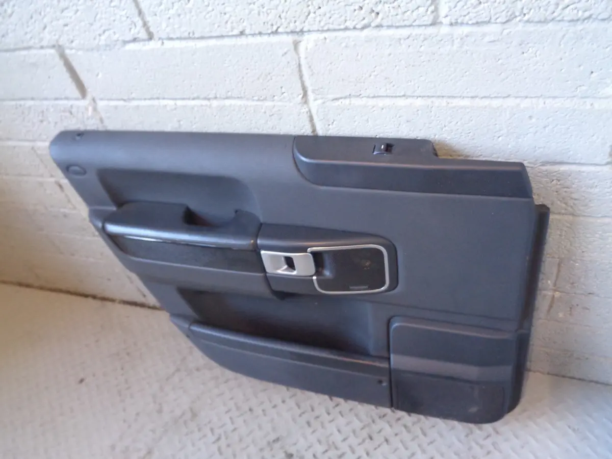 Range Rover L322 Door Card Near Side Front Black Facelift 2006 To 2009 R01045 2