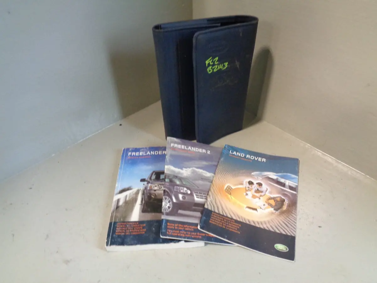 Freelander 2 Handbook User Manual In Wallet Land Rover 2006 To 2011 B21113 1