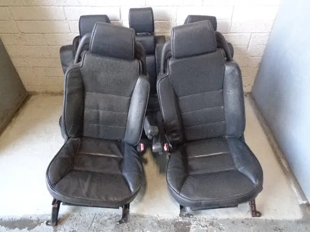 Discovery 2 Seats Black Electric Full Leather X5 Land Rover 1998 To 2004 R13013 1
