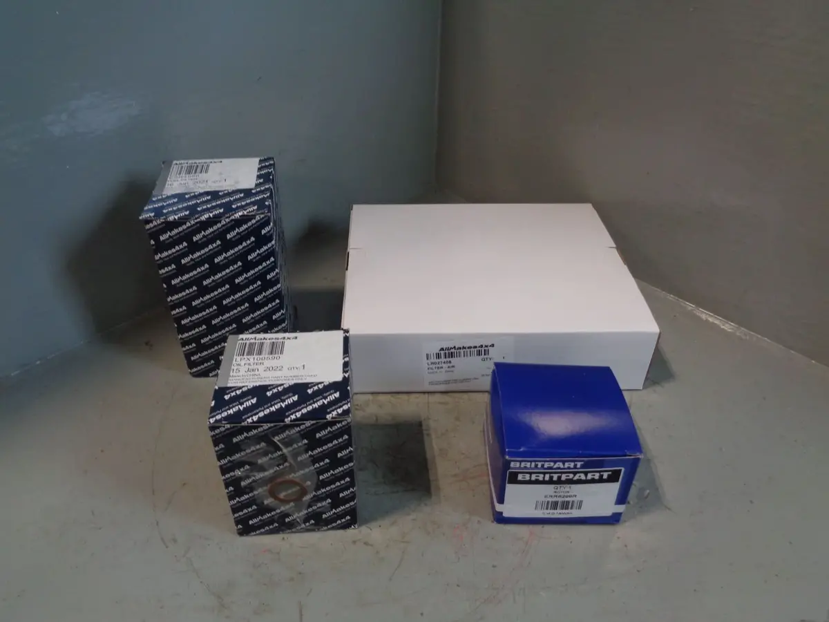 Td5 Filter Service Kit Oil Air Fuel Defender Discovery 2 Land Rover 1998 To 2004 1