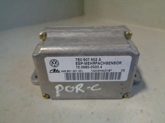 Porsche Cayenne 9Pa Yaw Rate Sensor 7E0 907 652 A 2003 To 2009 1