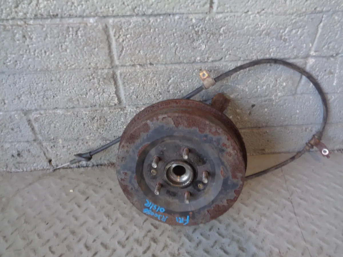 Freelander 1 Rear Hub Off Side Assembly Drum Shield 1998 To 2006 R30055 1