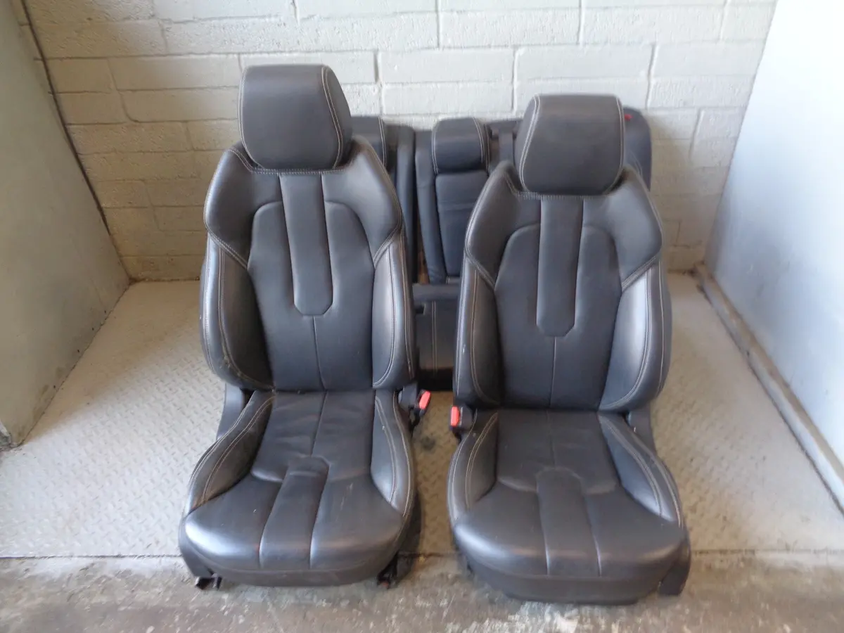 Range Rover Evoque Seats Set Of Electric Black Leather L538 2011 To 2015 L18065 1