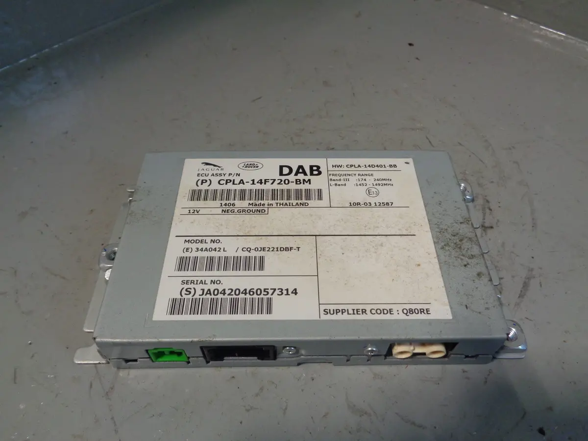 Range Rover L405 Dab Radio Module Cpla-14F720-Bm 2013 To 2017 1