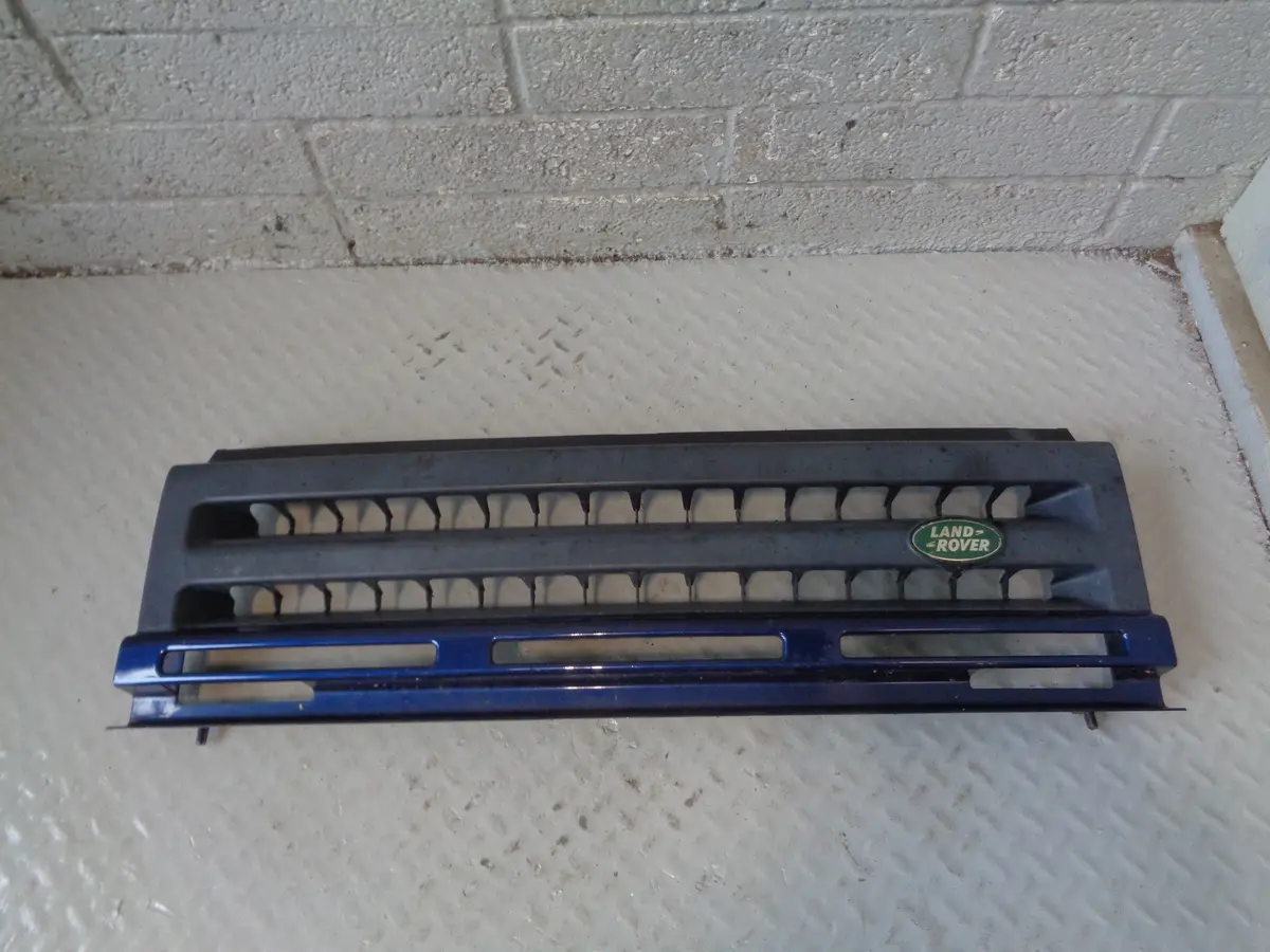 Discovery 1 Front Grille 300Tdi Lrc 965 Biarritz Blue Land Rover 1994 To 1998 1