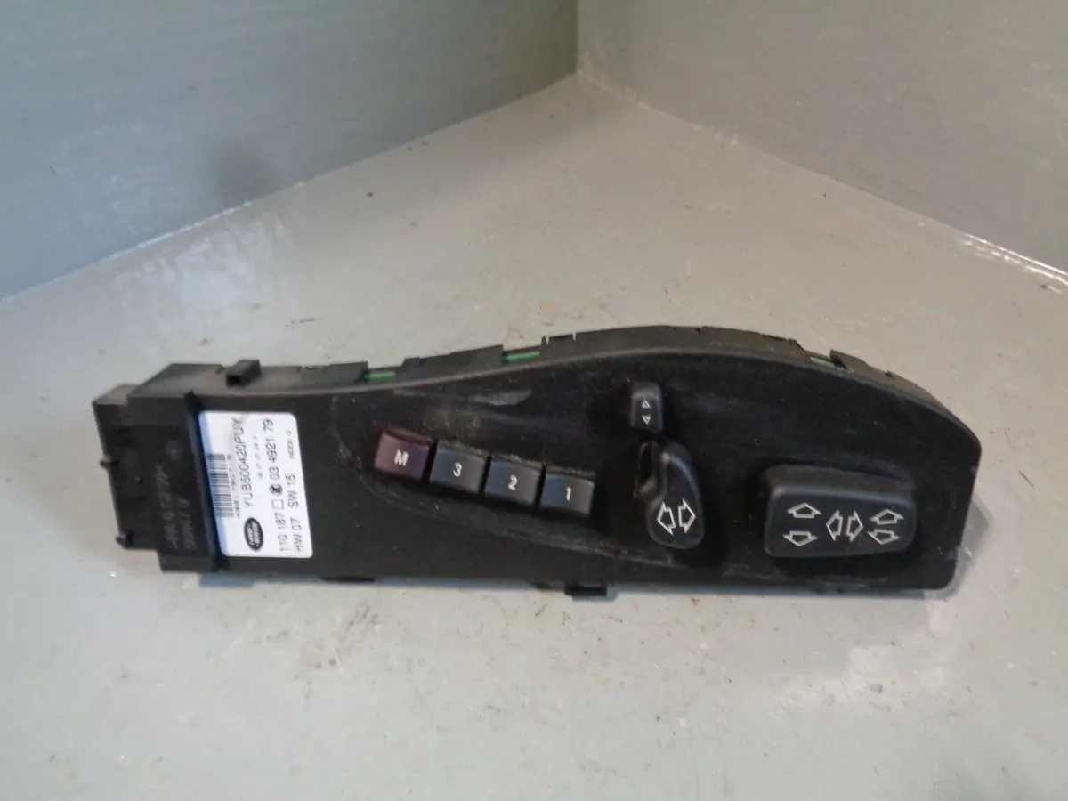 Range Rover L322 Electric Seat Switch Pack Memory Off Side Front Yub500420puy 1