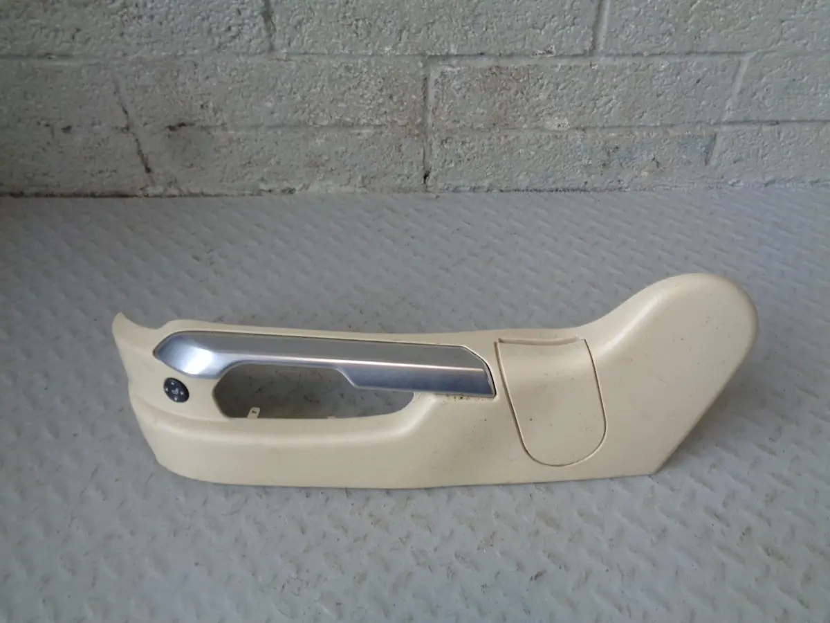 Range Rover L322 Seat Valance Parchment Facelift Near Side Front 2006 To 2009 1
