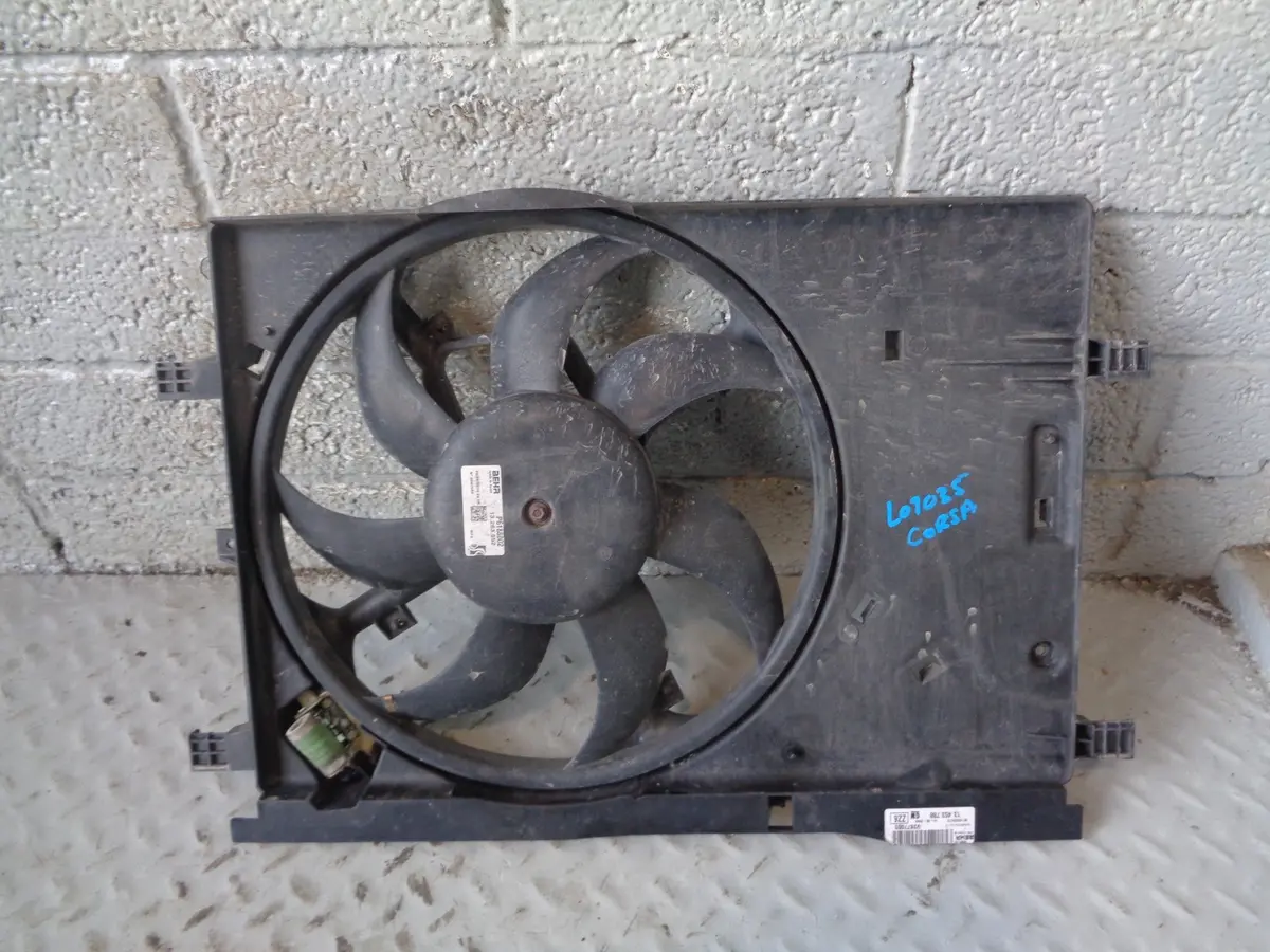 Radiator Cooling Fan Vauhall Corsa D 1.2 1.4 Pn 13453788 2006 To 2014 1