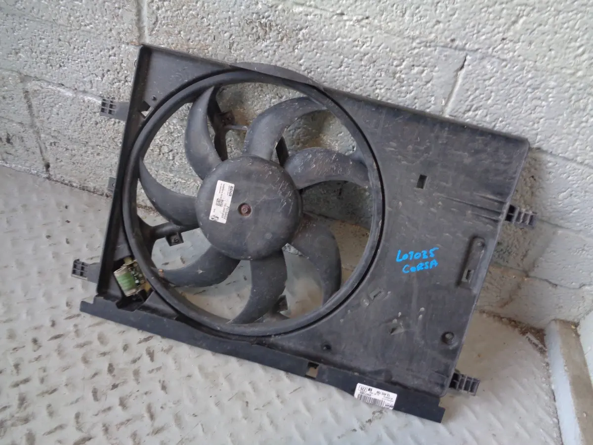 Radiator Cooling Fan Vauhall Corsa D 1.2 1.4 Pn 13453788 2006 To 2014 2