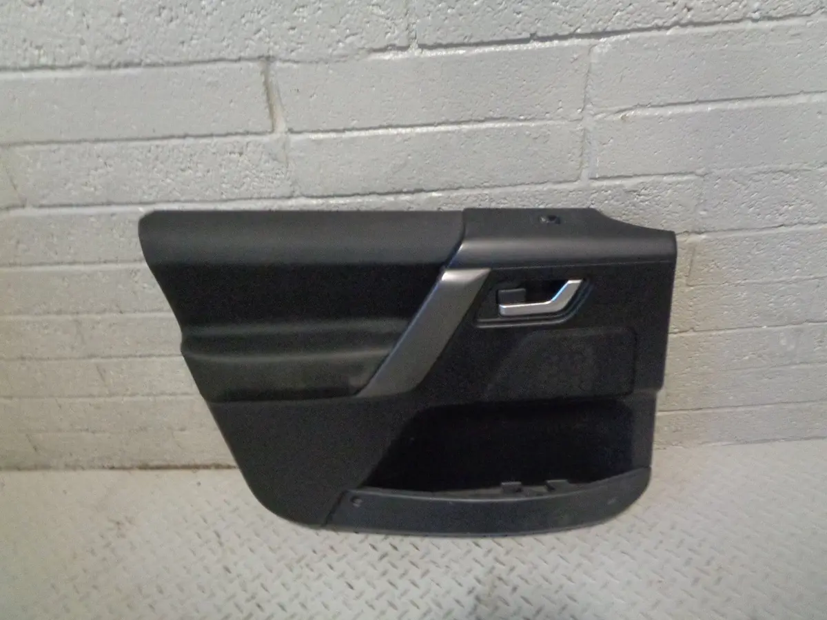 Freelander 2 Door Cards In Black Near Side Front Land Rover 2006 To 2010 B21113 1