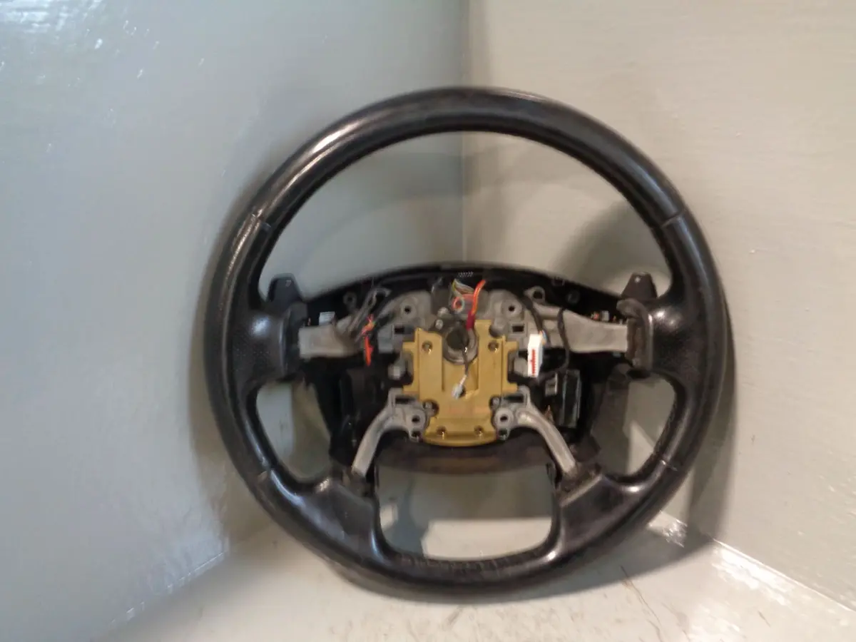 Range Rover Sport L320 Steering Wheel Leather Black Paddle Shift Facelift L18124 1