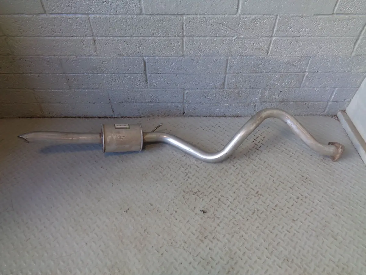 Discovery 1 300Tdi Exhaust Silencer Pipe Back Section Land Rover 1994 To 1998 1